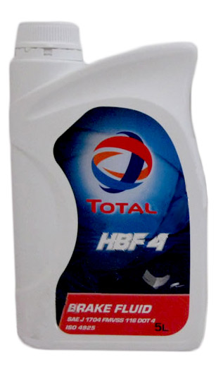 Тормозная жидкость TOTAL HBF 4 5л